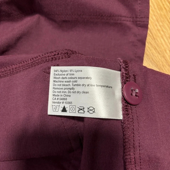 MEC | Mountain Equipment Co-op Sz16 A-Line Cargo Skirt with Front & Back Pockets - Picture 6 of 9